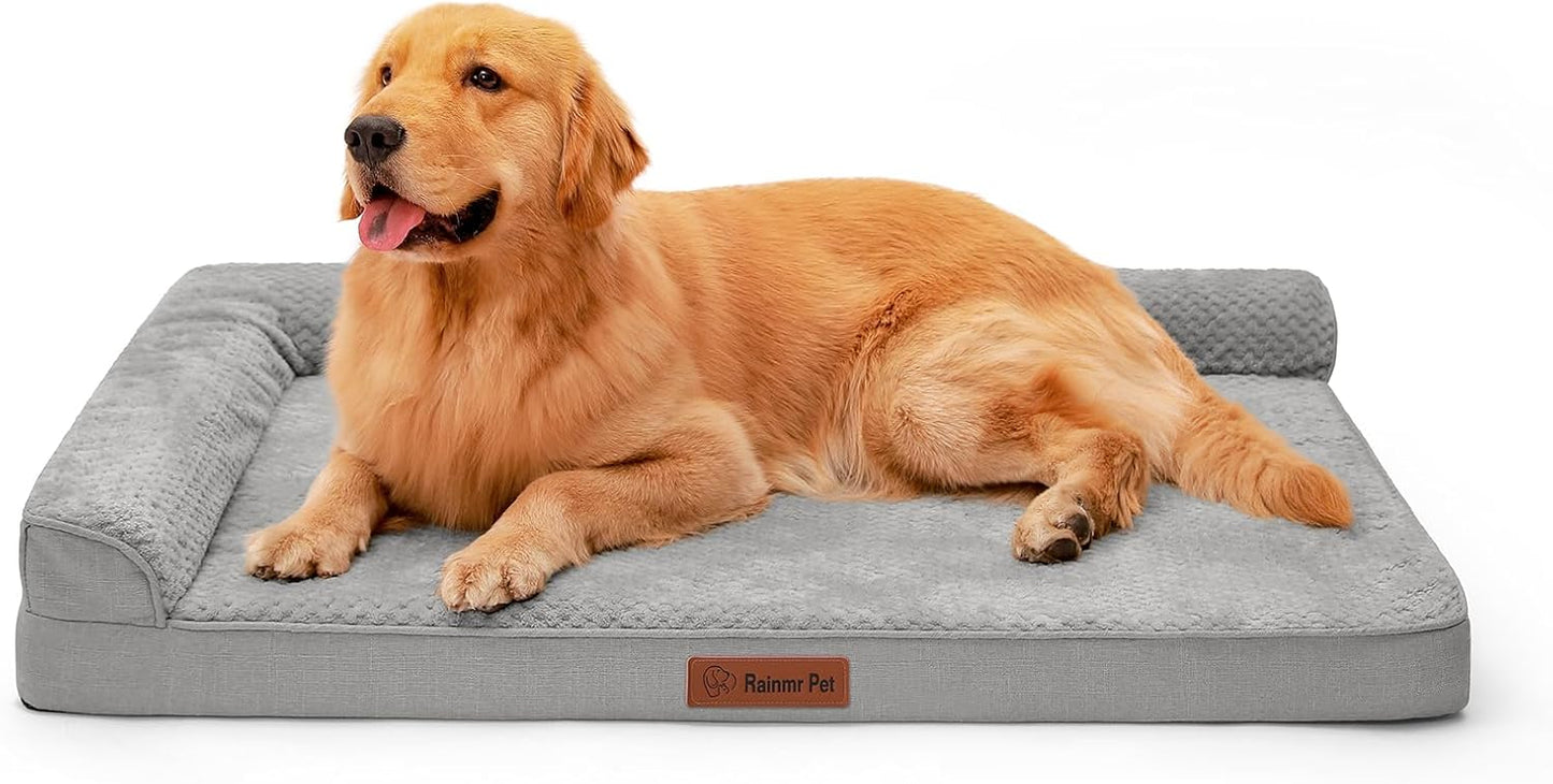 Orthopedic Dog Beds for Large Dogs with Memory Foam Comfort