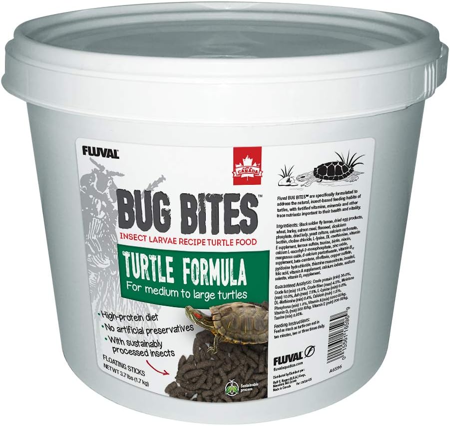 Fluval Bug Bites Turtle Food Sticks for Medium to Large Turtles