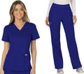 Cherokee Scrub Set For Women Modern Classic Fit Mock Wrap Top offer