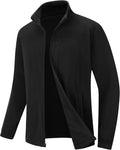 BALEAF Men's Fleece Jacket Full Zip Polar Thermal - Warm Lightweight