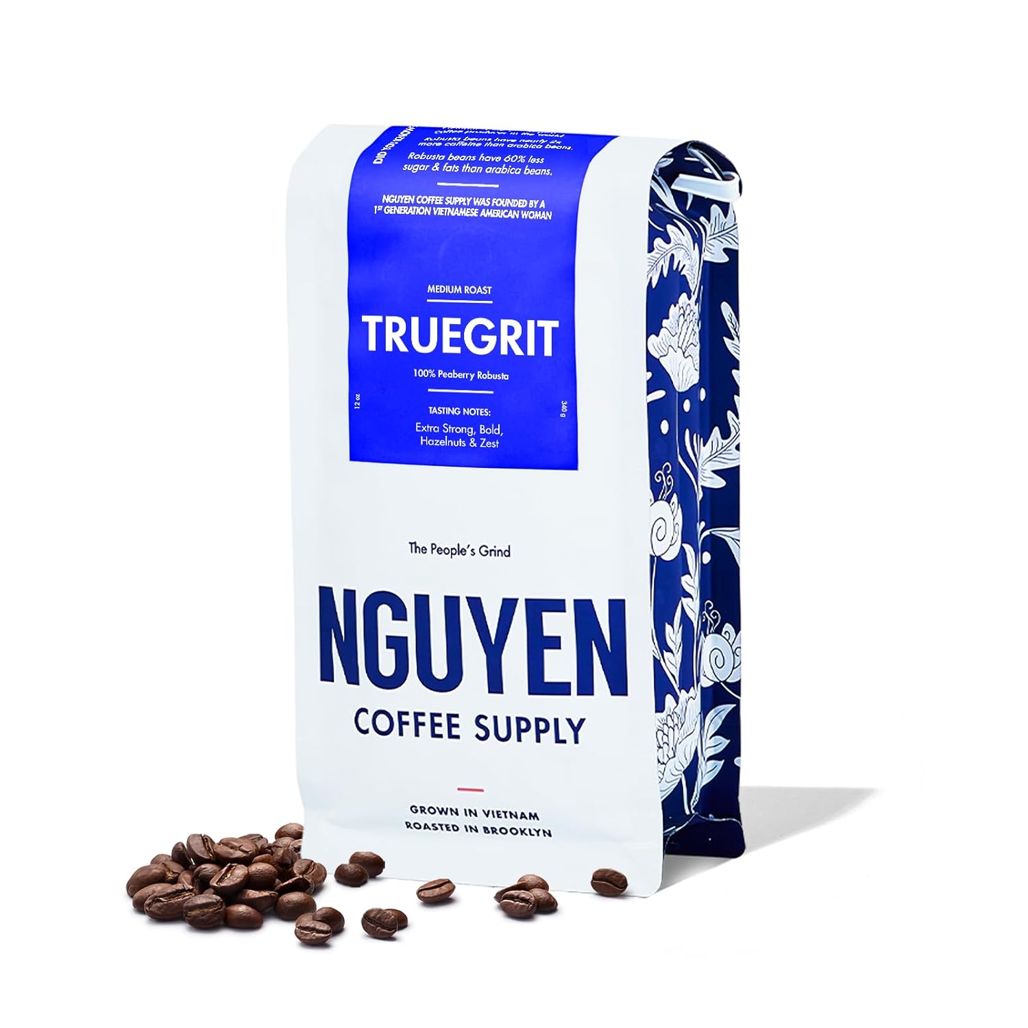 High-Caffeine Medium Roast Robusta Beans