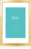 LaVie Home 16x24 Picture Frame Gold Poster Frame - Clean Display