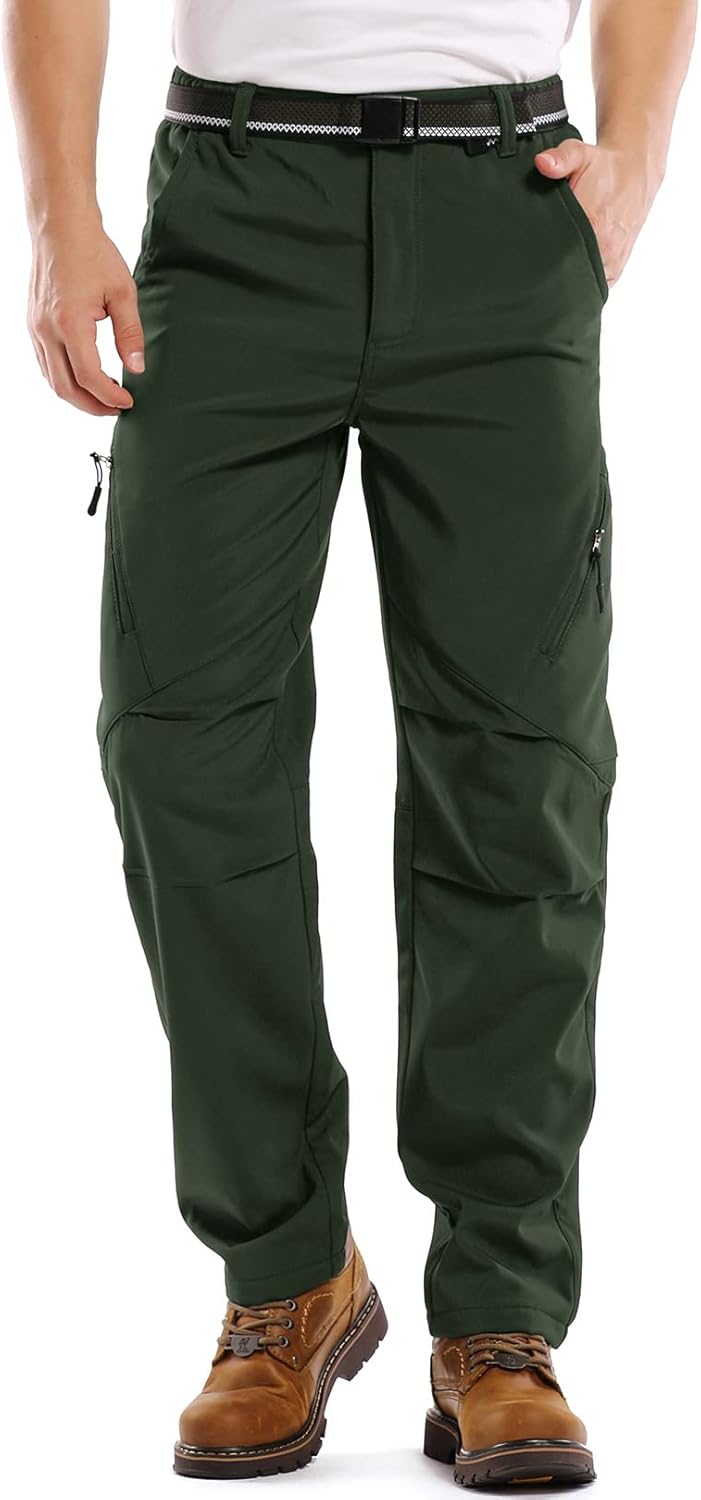 Jessie Kidden Mens Waterproof Hiking Pants for Winter Adventures