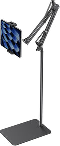 Tablet Floor Stand Adjustable Holder - Stable Overhead Bed Mount