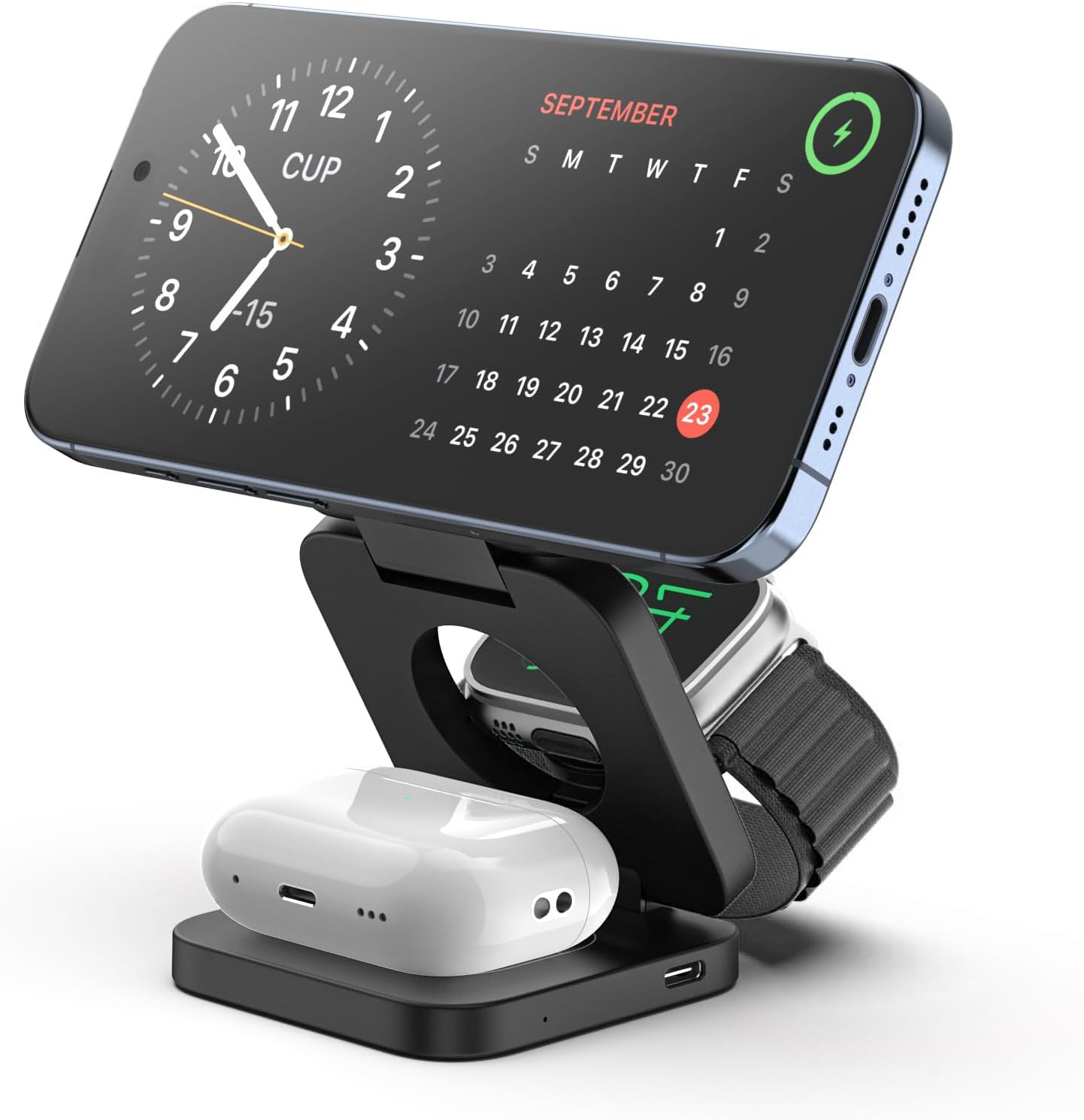 3-in-1 Fast Wireless Charger by KU XIU - Ultimate Convenience