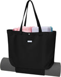 Yoga Bags for Women Canvas Yoga Mat Carrier with Pockets - Lightweight