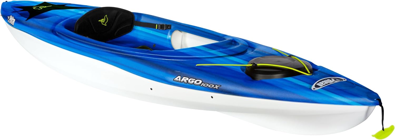 Pelican Argo 100X Kayak - Lightweight & Stable Recreational Kayak