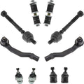 TRQ Front Steering & Suspension Kit for 1996-2000 Honda Civic - 10