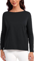 CRZ YOGA Butterluxe-Light Long Sleeve Loose Fit Yoga Top - Breathable