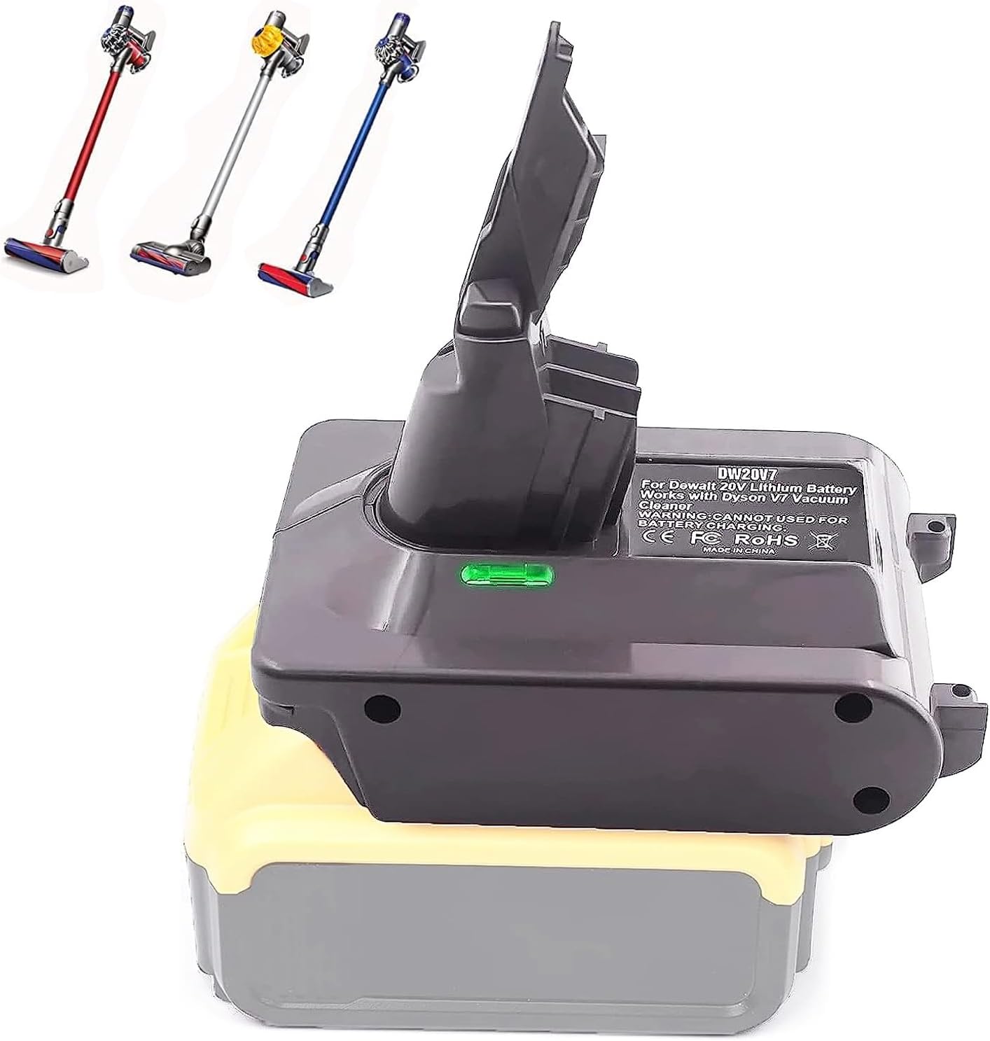 Dyson V7 Battery Converter: Upgrade to 21.6V Power!