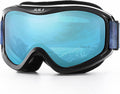 JULI Ski Goggles for Men and Women - Anti-Fog Ventilated Lens