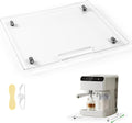 Appliance Sliders Clear 13in x 14in Tray - Silent Rubber Wheels