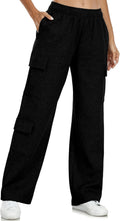 Inno Womens Cargo Sweatpants 28ft 31ft 34ft 36ft - Y2K Baggy Wide Leg