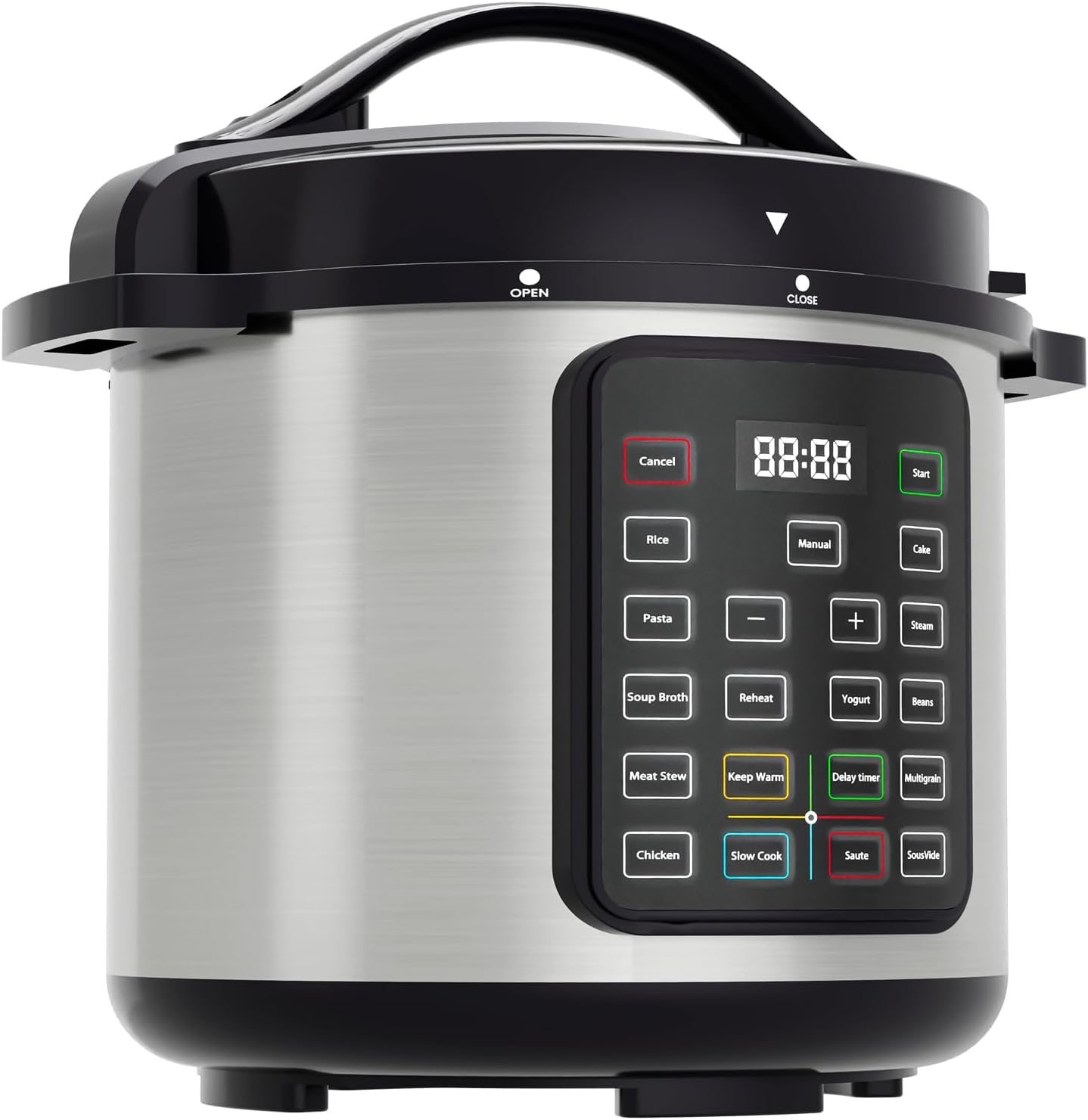 DUMOS 16-in-1 Electric Pressure Cooker: Versatile 8 QT Multi-Cooker