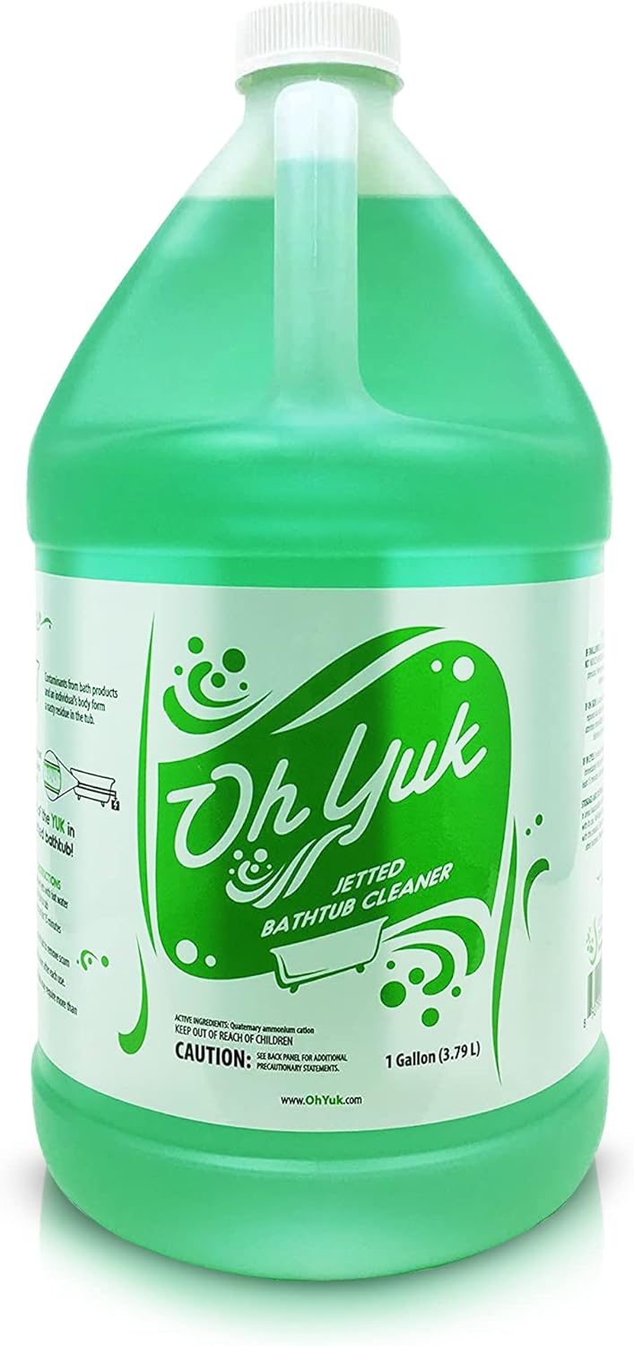 Oh Yuk Jetted Tub Cleaner - Most Effective for Jet Tubs