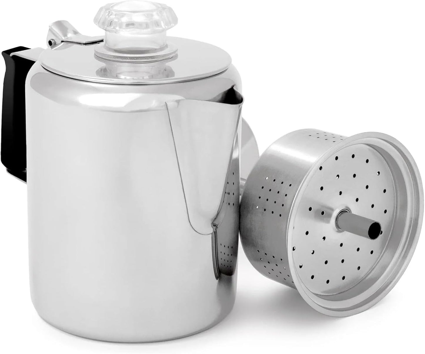 GSI Outdoors Percolator Coffee Pot for Camping and Travel