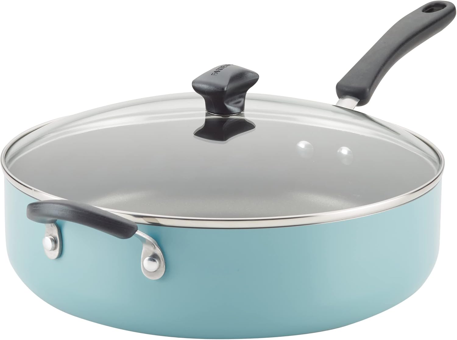 Farberware Cookstart Jumbo Cooker with Lid - 6 Quart Aqua