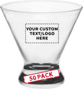 Personalized Libbey Martini Glasses - Bulk Pack for Events - DISCOUNT!