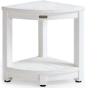 Corner Shower Stool for Inside Shower Waterproof Corner Bench Seat