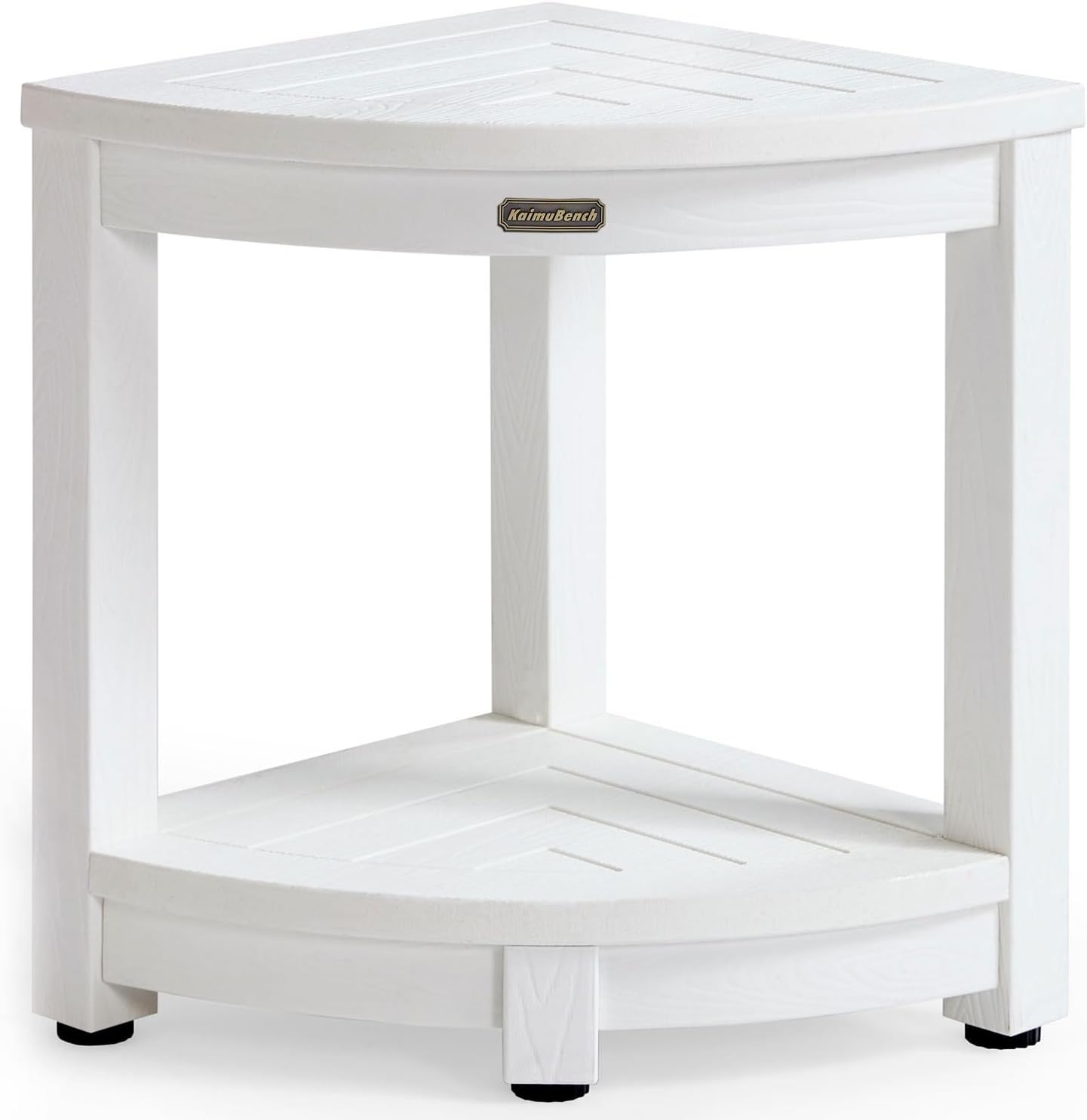 Corner Shower Stool Waterproof Poly Lumber Bathroom Bench Seat