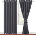 Grommet Blackout Curtains for Bedroom - Thermal Insulated Drapes