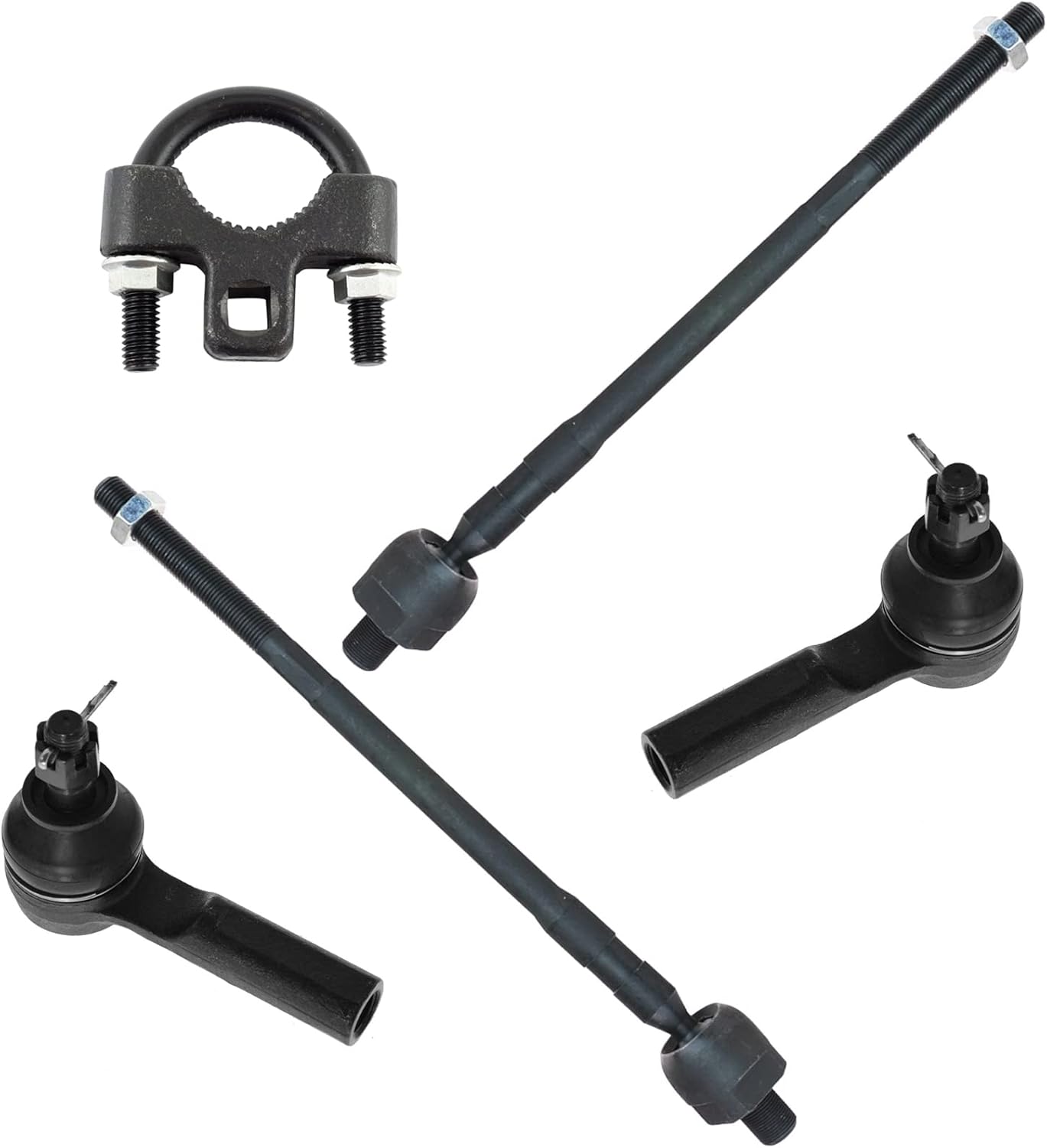 TRQ Front Tie Rod Set for 2002-2006 Nissan Altima & Maxima