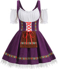 GRAJTCIN Womens Oktoberfest Costume Velvet Dirndl Dress
