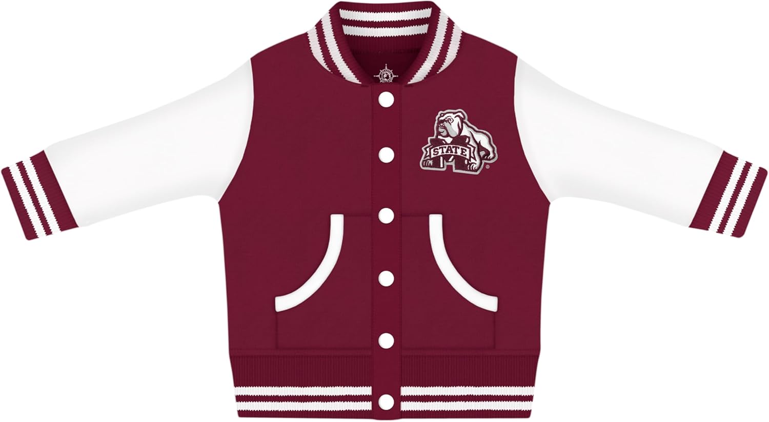 Creative Knitwear College Baby Varsity Jacket for Little Fans