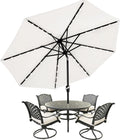MASTERCANOPY Patio Umbrella with 32 Solar LED Lights - 11ft Light