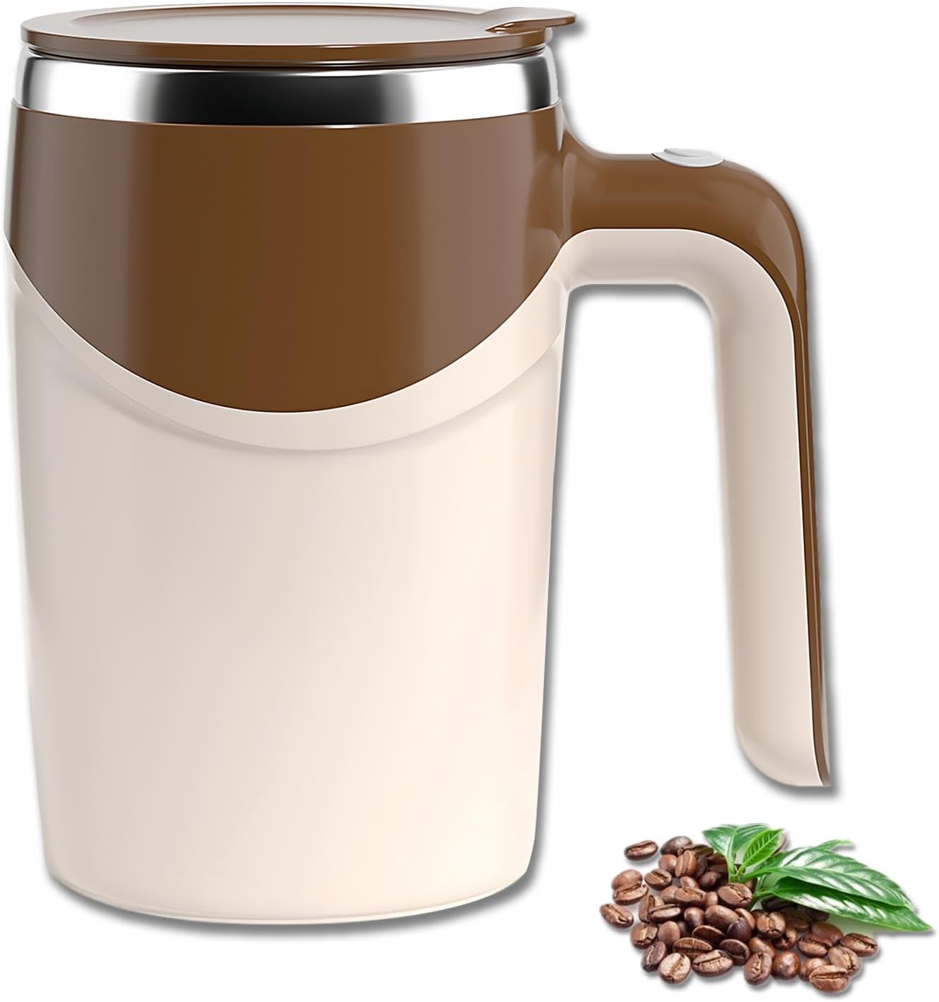 Self-Stirring Magnetic Mug for Effortless Mixing!
