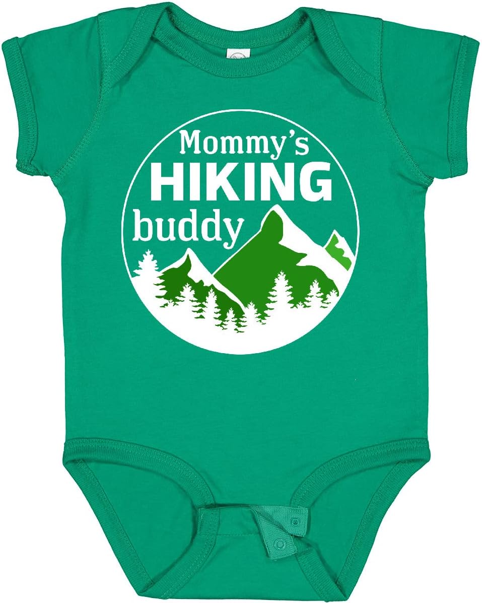 Adorable Mommy's Hiking Buddy Baby Bodysuit