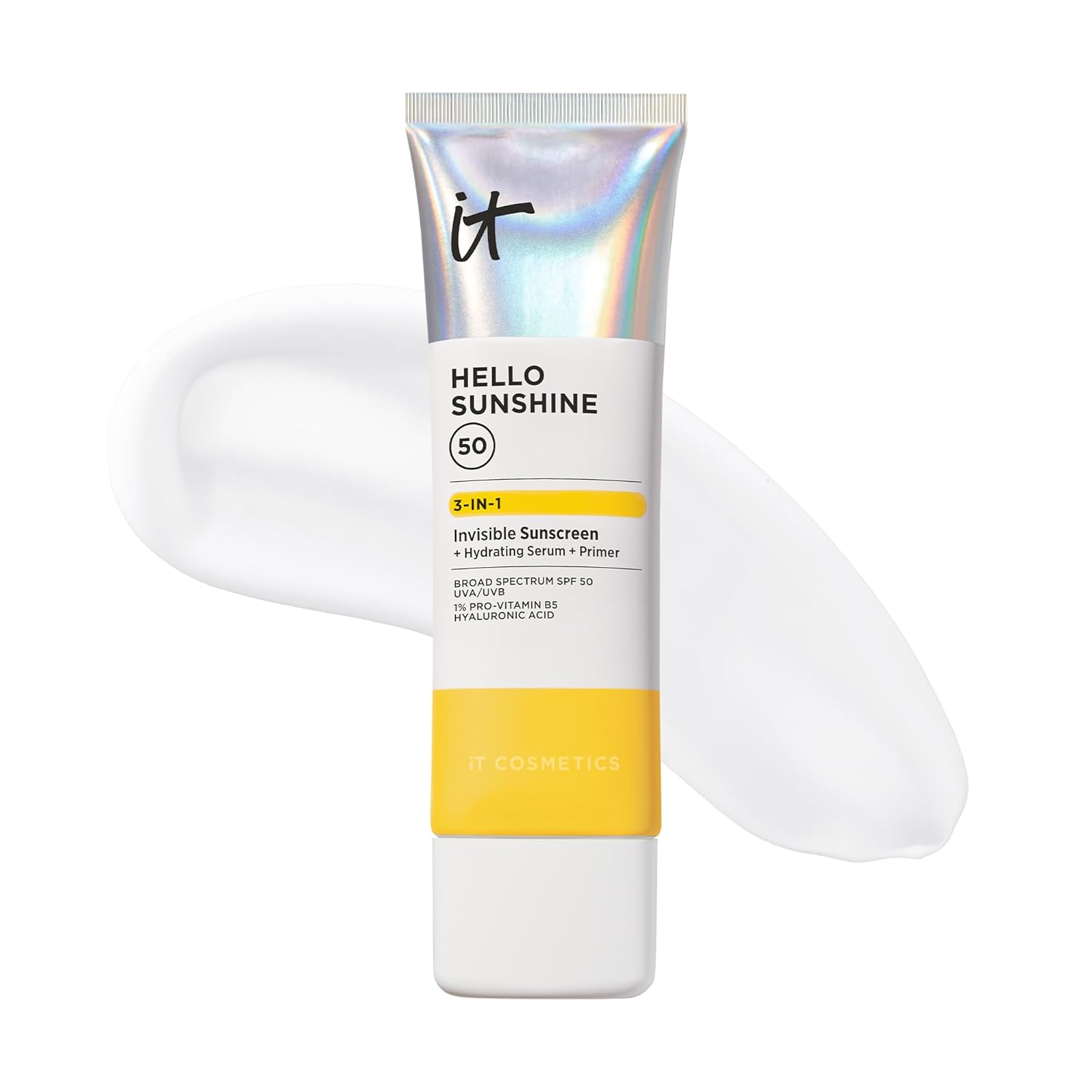 IT Cosmetics Hello Sunshine Invisible Sunscreen for Face SPF 50