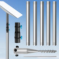 Starlink Pole Mount 9ft Ground Pole Mount Kit - Stable Signal Boost