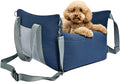 Pet Booster Car Seat for Small to Medium Dogs - Secure Travel Bed