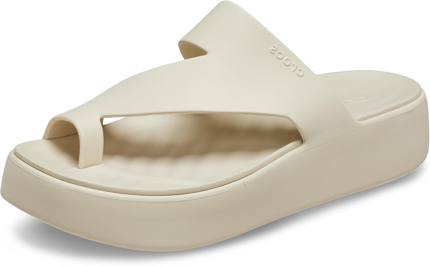 Crocs Women's Getaway Toe Loop Platform Sandals for Comfort