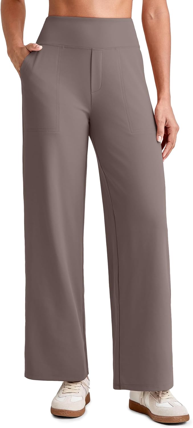 G4Free 25.5ft'/27.5ft'/29.5ft' Wide Leg Pants for Women