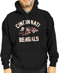 Team Fan Apparel Retro Gameday Ultra Soft Fleece Hoodie