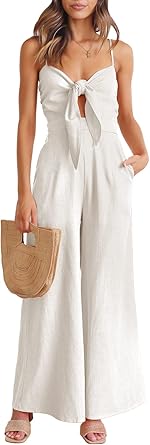 ANRABESS Jumpsuit for Women Casual Summer Beach Outfits 2023