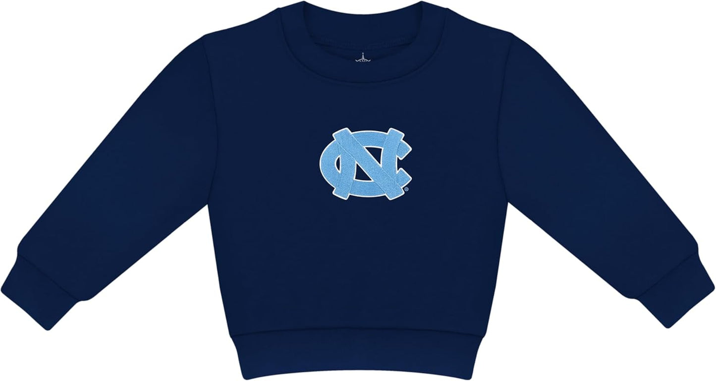 North Carolina Baby Sweatshirt with Team Logo for Boys & Girls