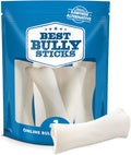 Best Bully Sticks 5-6 in Hollow Shin Bones for Dogs - Refillable Chew