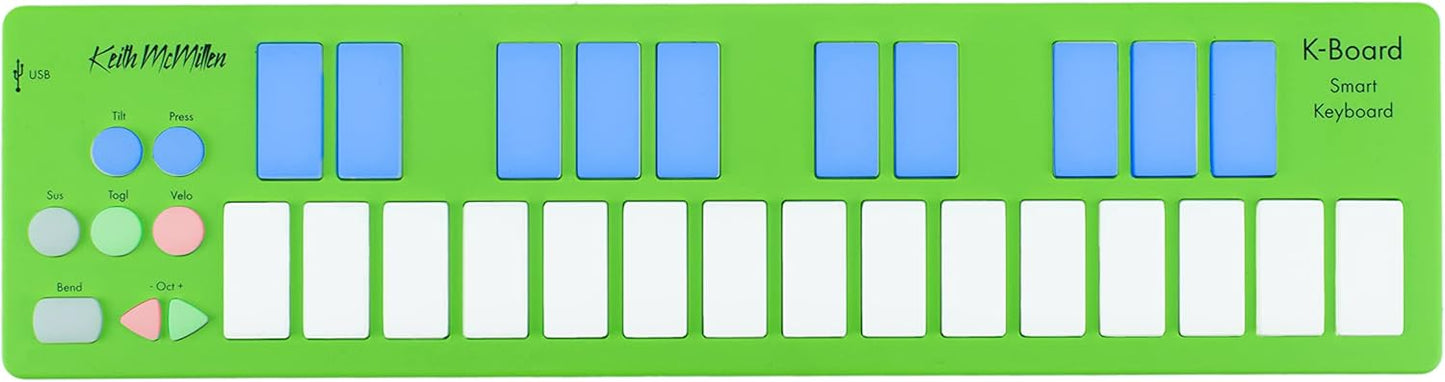 K-Board-C: Vibrant 25-Key USB-C MIDI Controller