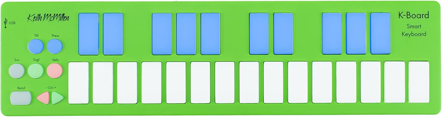 K-Board-C: Vibrant 25-Key USB-C MIDI Controller