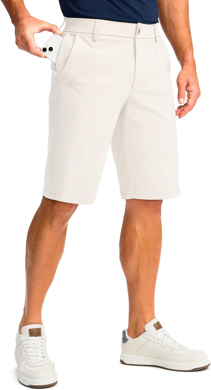 Men's Golf Shorts with 5 Pockets for Comfort and Style