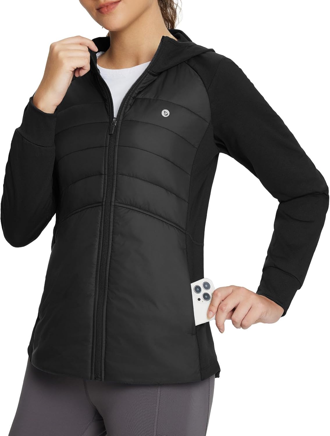 Baleaf Women's Running Winter Jacket: Warm, Lightweight & Stylish