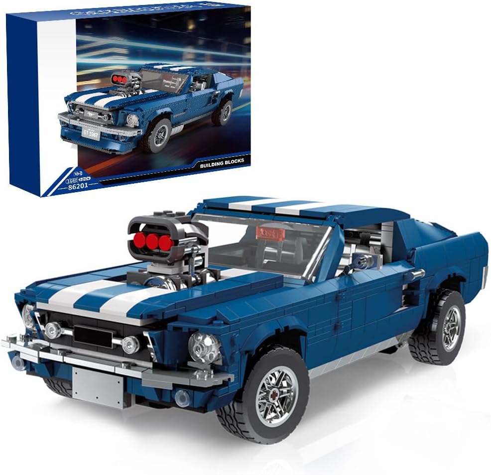 Sports GTRS Car Building Blocks Set for Enthusiasts and Adults