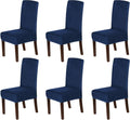 Velvet Dining Chair Covers for Dining Room Set of 6 Slipcovers