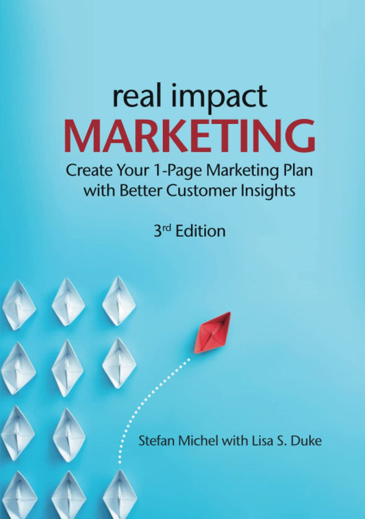 Real Impact Marketing: Create a 1-Page Marketing Plan Effectively