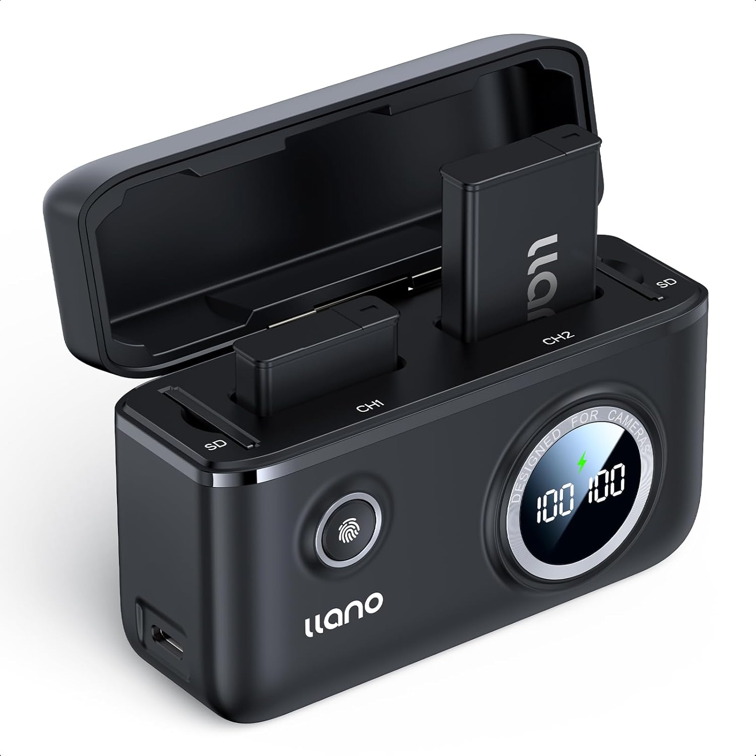 llano NB-13L Batteries and Charger for Canon G7X Series Cameras