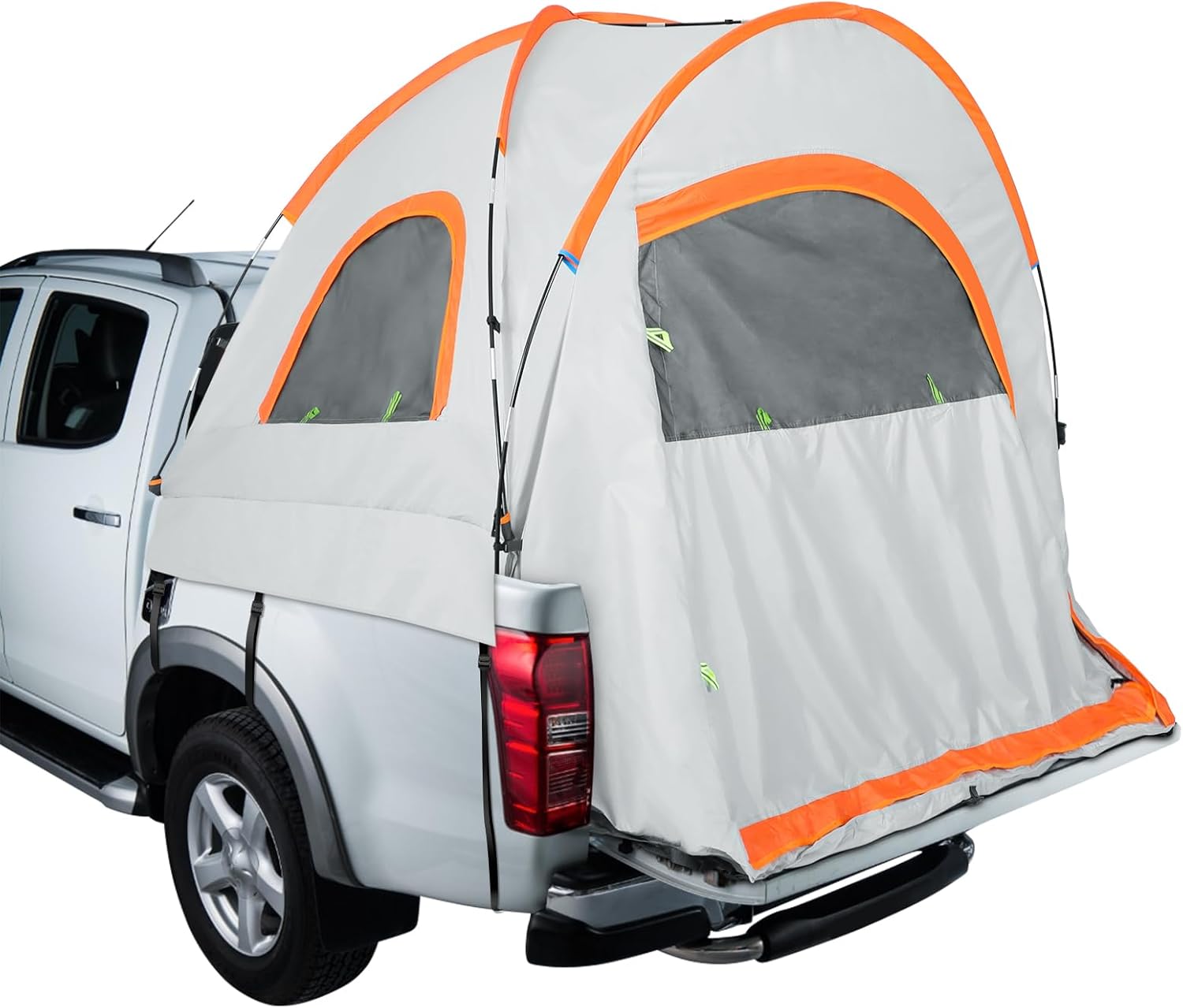 Waterproof Truck Bed Tent, Fits 5.6-5.8FT Bed, Spacious Sleep for 2