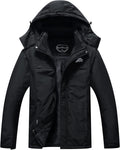 OTU Men's Waterproof Ski Jacket Snowboarding Windbreaker - Warm Hooded